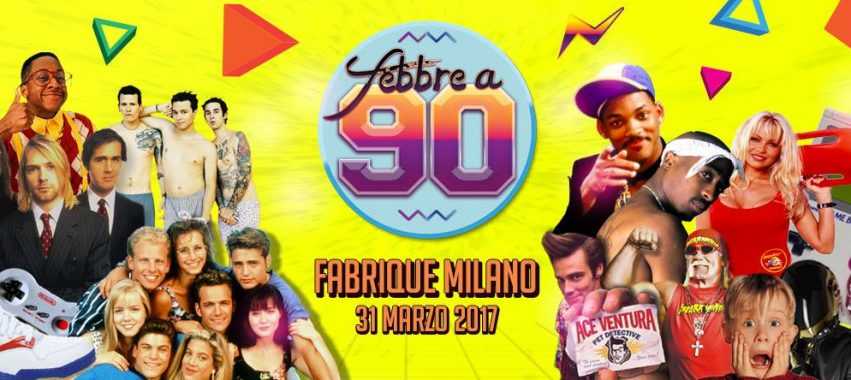 febbre a 90 fabrique milano 31 marzo