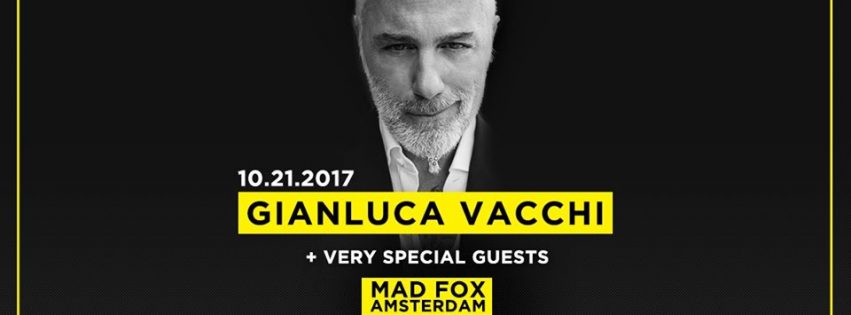 gianluca vacchi mad fox club amsterdam ade 21 ottobre 2017