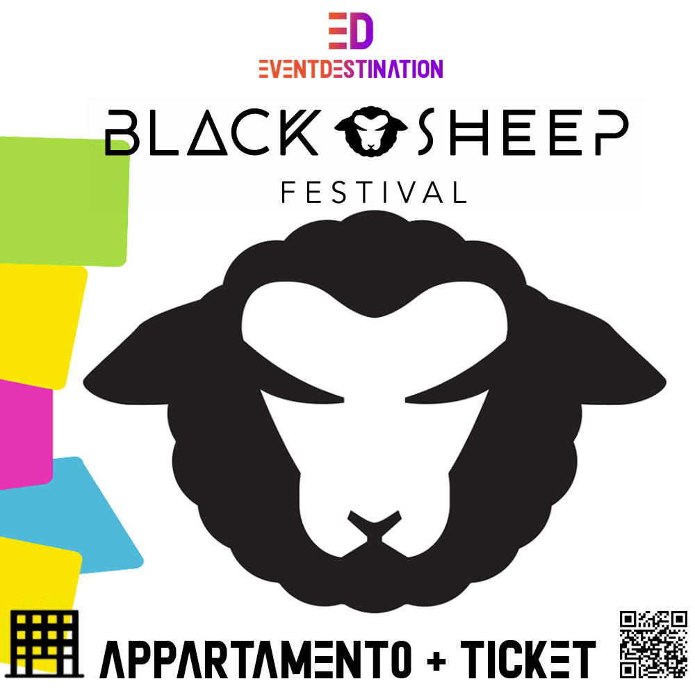 BLACK SHEEP FESTIVAL PAG CROAZIA PACCHETTI APPARTAMENTO + TICKET