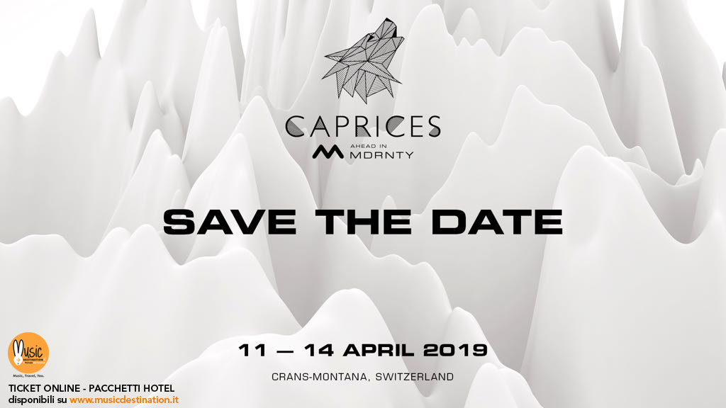 CAPRICES FESTIVAL 2019 CRANS MONTANA SVIZZERA TICKET HOTEL