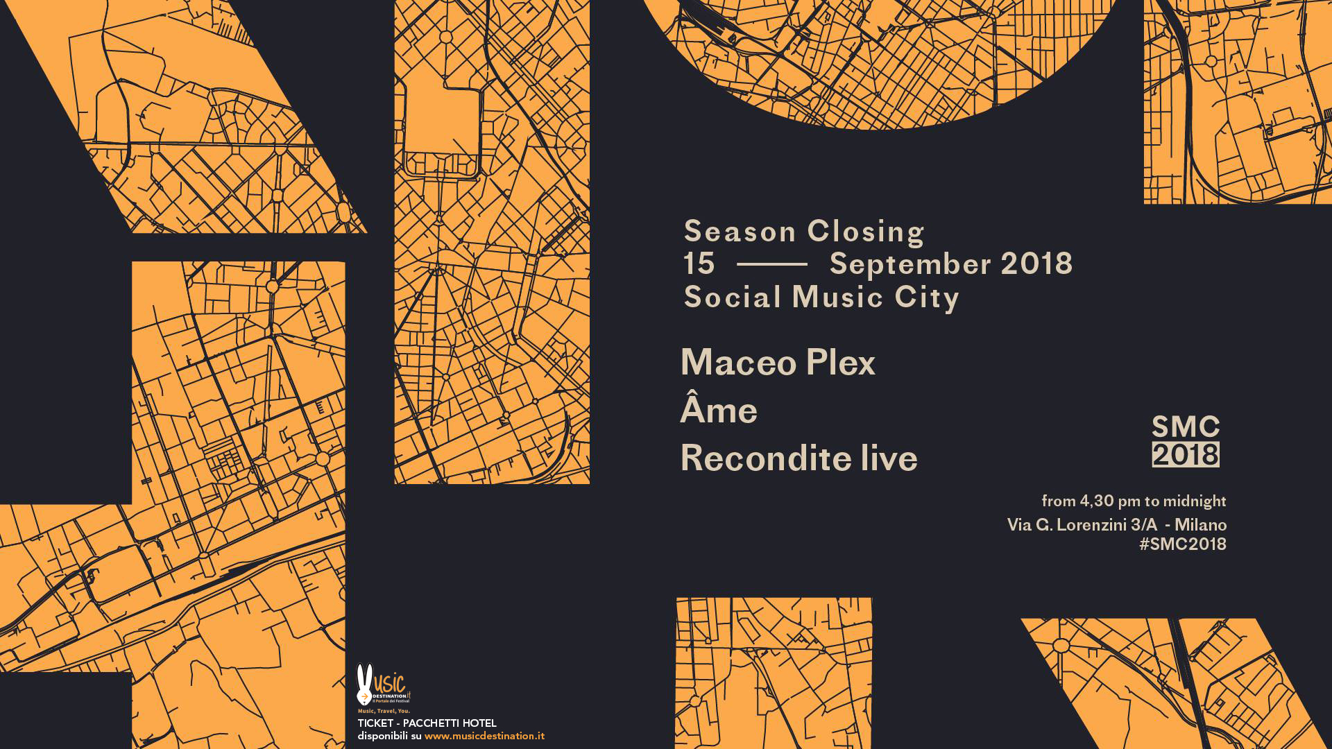 maceo plex social music city 15 settembre 2018