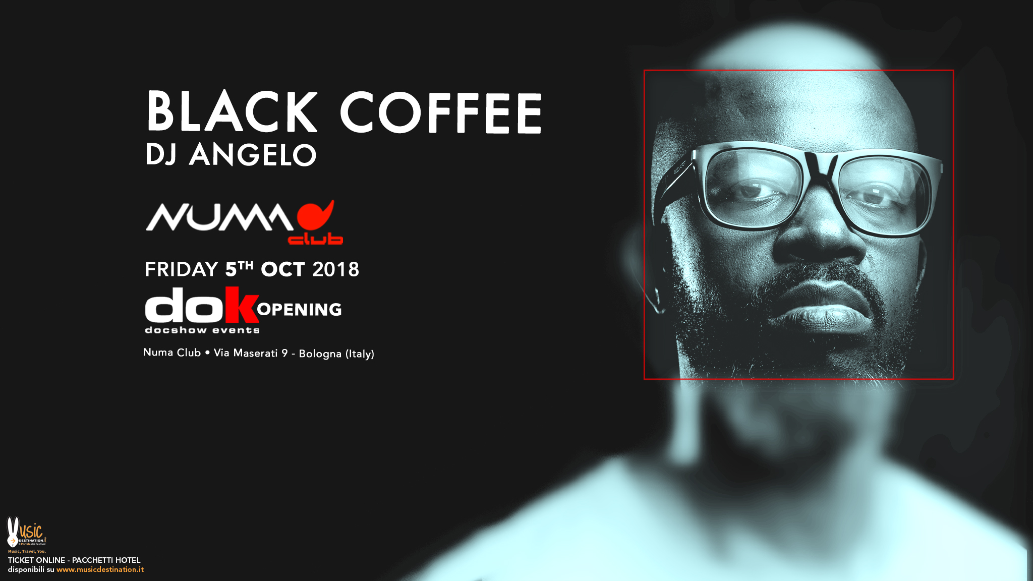 Black coffee numa club bologna 05 ottobre 2018