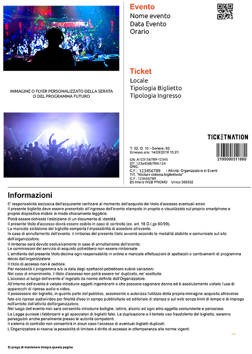 TICKET PDF ticketnation