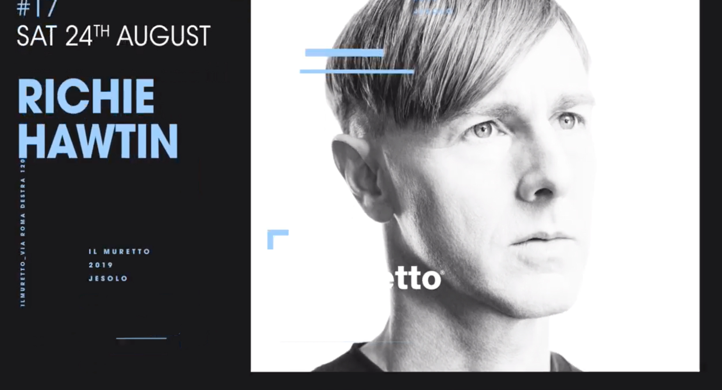 RICHIE HAWTIN muretto jesolo 24 AGOSTO 2019