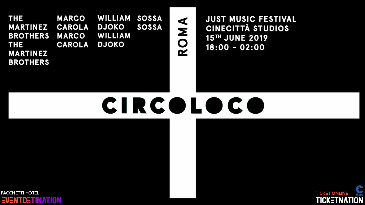 circoloco roma jusm music festival ticket e pacchetti hotel