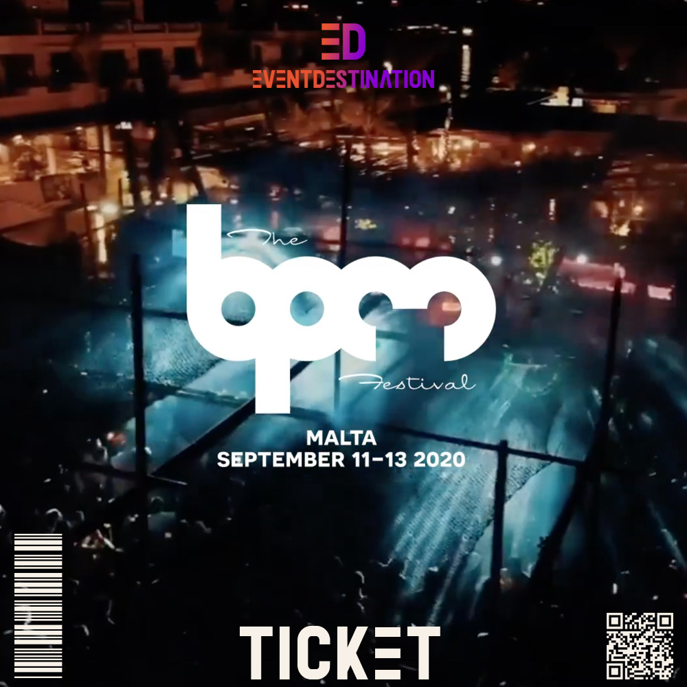 Ticket The Bpm Festival MALTA 2020