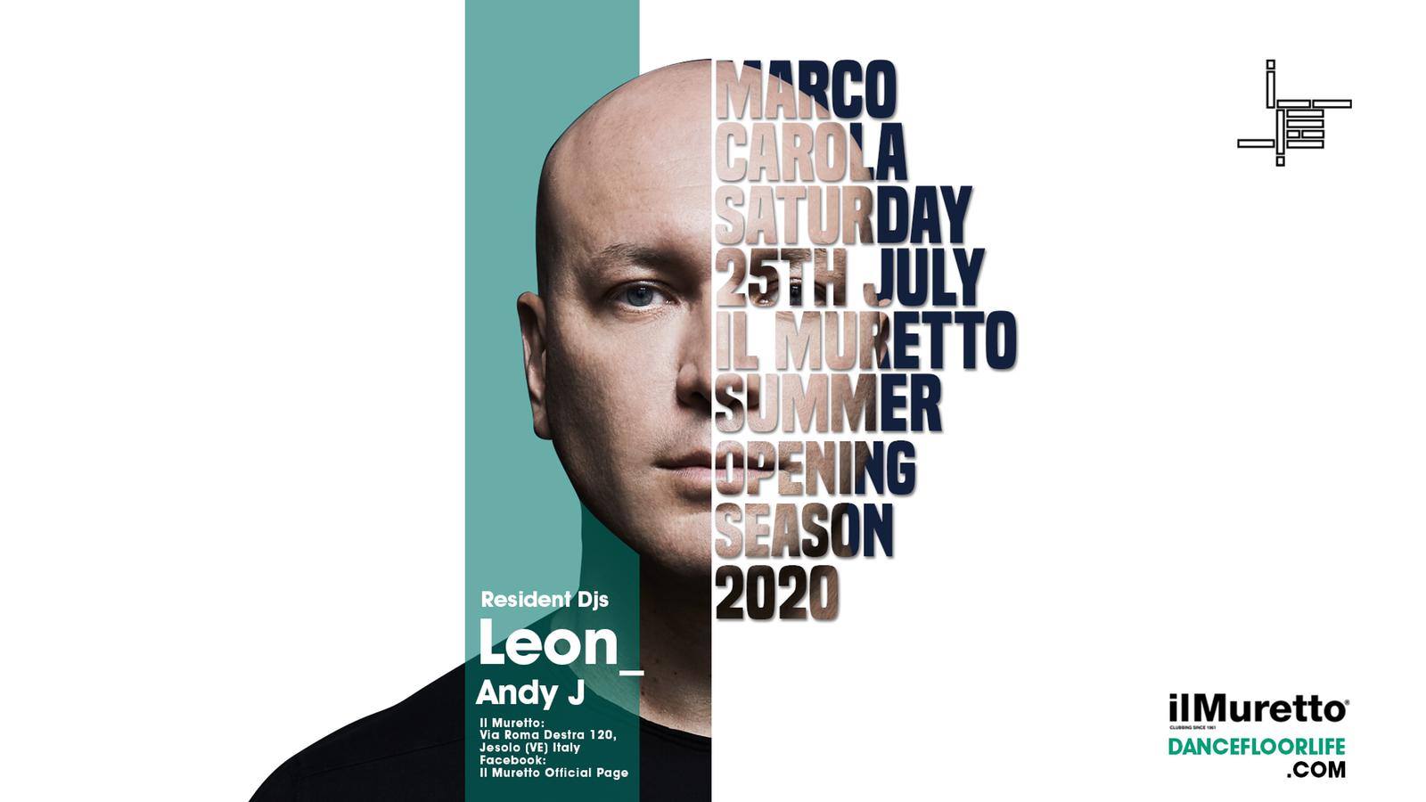 MARCO CAROLA il muretto sabato 25 luglio