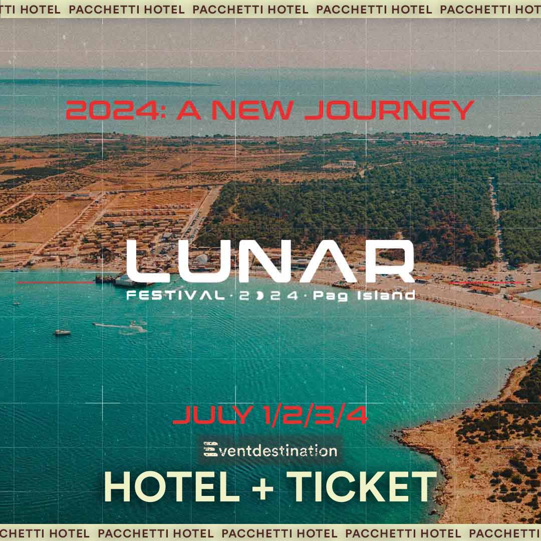 Lunar Festival Pag 2024 – Pag Croazia Pacchetti Appartamento + Biglietti e/o Viaggio