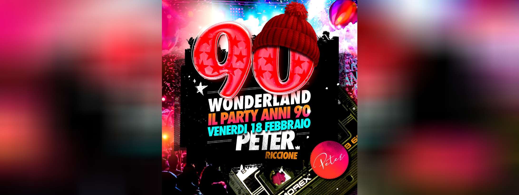 Peter Pan Riccione Venerdì 18 Febbraio 2022 90 Wonderlan