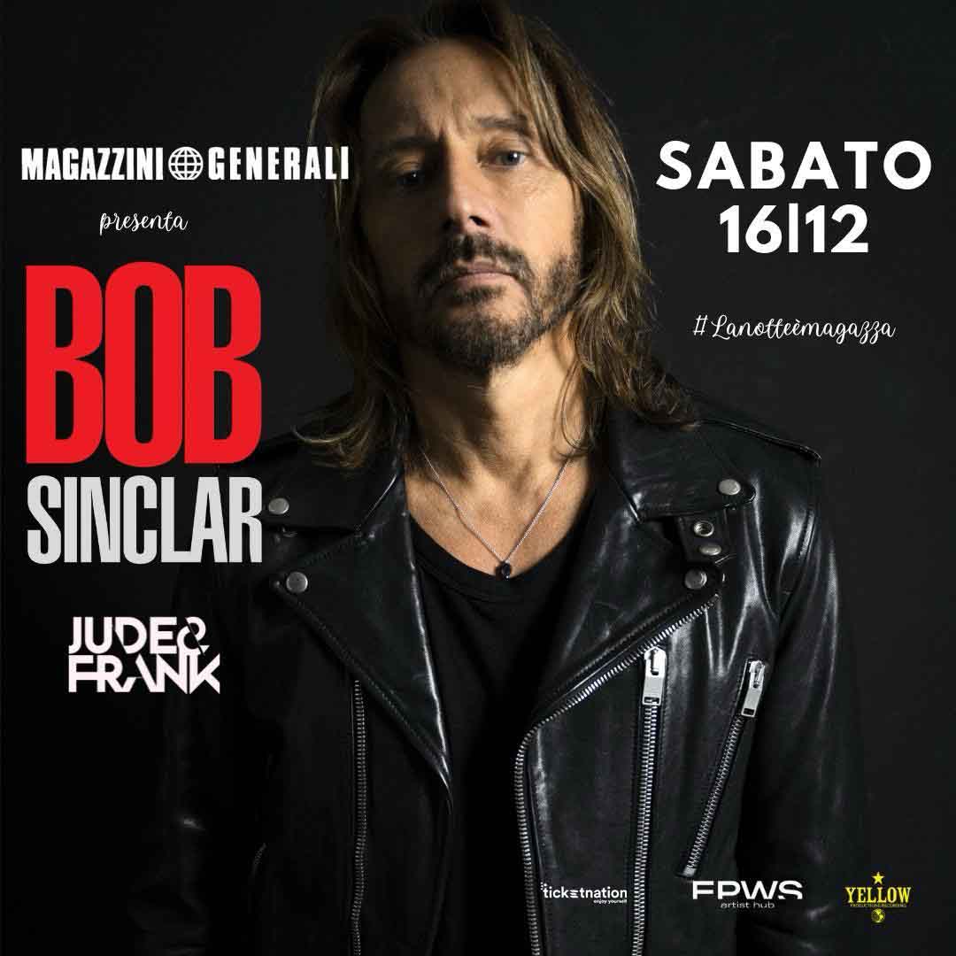 bob sinclar tour 2023 italia