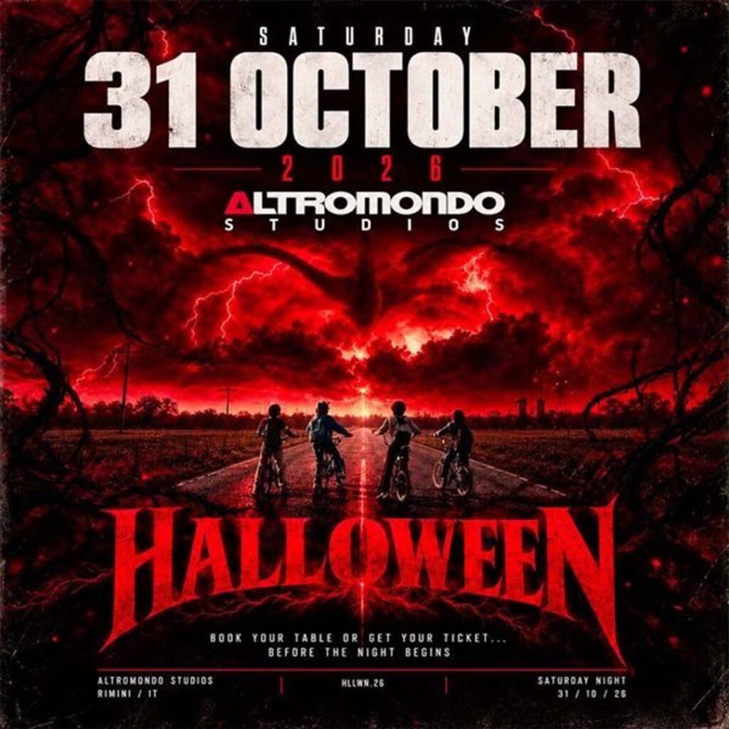 Halloween Altromondo Studios 31 ottobre 2026