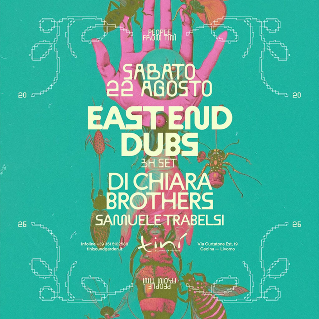 East end Dubs 22 agosto 2026